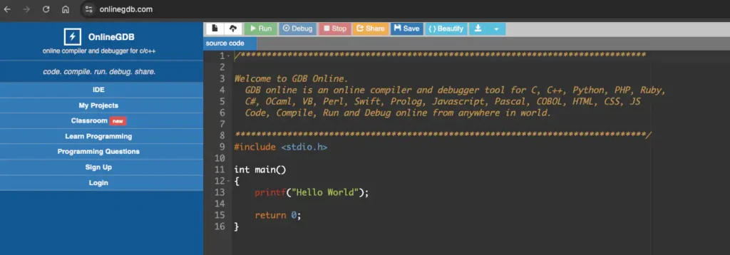 What is OnlineGDB